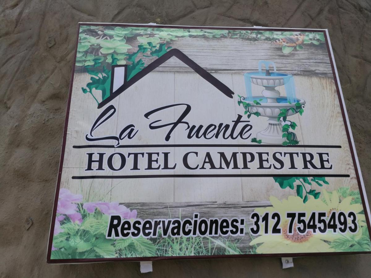 Hotel Campestre La Fuente - Piscina มอนิกวิรา ภายนอก รูปภาพ